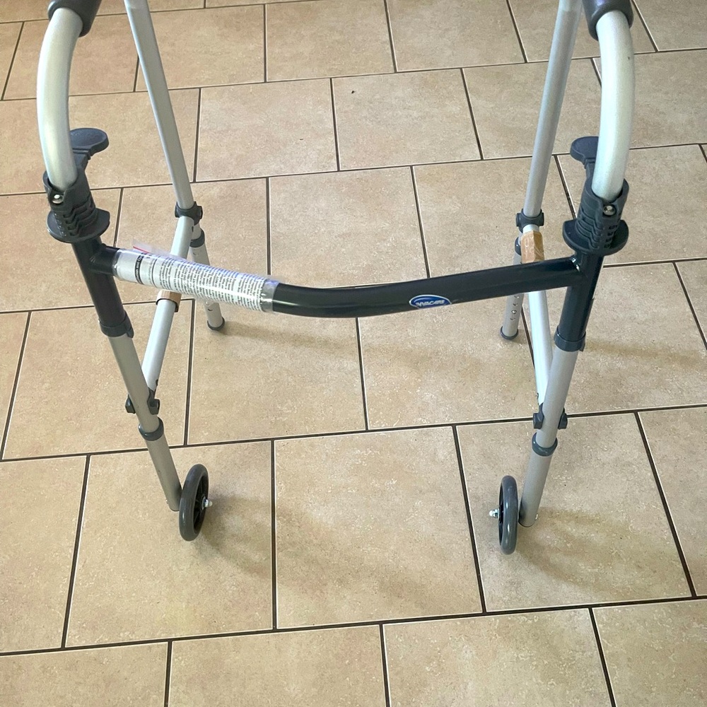 Invacare brand walker. Used only 4 times.